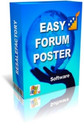 Product picture Easy Forum Poster Software